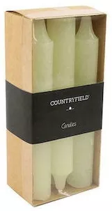 Κερί Atmosphera Διακοσμητικό Κηροπηγίου 14cm Σετ 6τμχ Εκρού