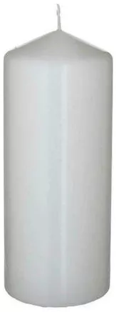 Κερί Inart Παραφίνης Γκρι 8x20cm