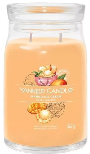 Κερί Yankee Candle Αρωματικό σε Βάζο Mango Ice cream 567gr