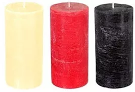 Κερί Διακοσμητικό Αρωματικό Rustic 10x20cm