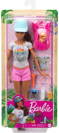 Κούκλα Barbie Mattel Hiking Day για 3+ Ετών