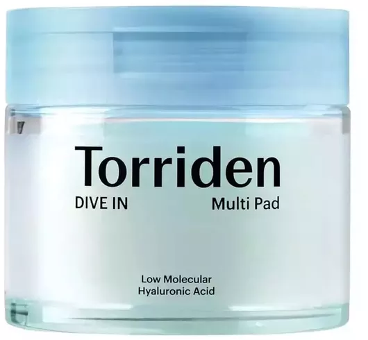 Κρέμα Προσώπου Torriden Dive-in Low Molecule Hyaluronic Acid Multi σε Pads Σετ 80τμχ