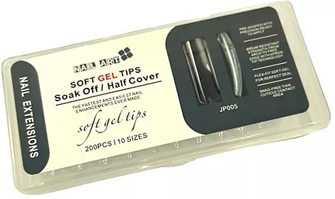Tips Νυχιών Soft Gel 240τμχ JP005
