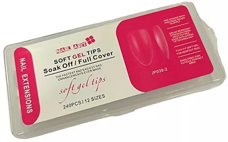 Tips Νυχιών Soft Gel 240τμχ JP039-2
