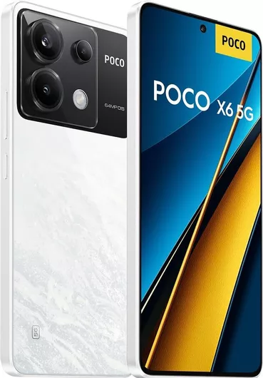 Xiaomi Poco X6 5G NFC 8GB 256GB Λευκό