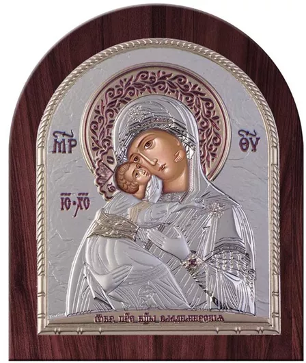 Εικόνα Slevori Παναγία Βλαδιμίρκα Απλή Σειρά - 26.2x32.1cm