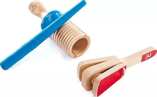 Μουσικό Παιχνίδι Κρουστό Hape Percussion Ξύλινο για 3+ Ετών