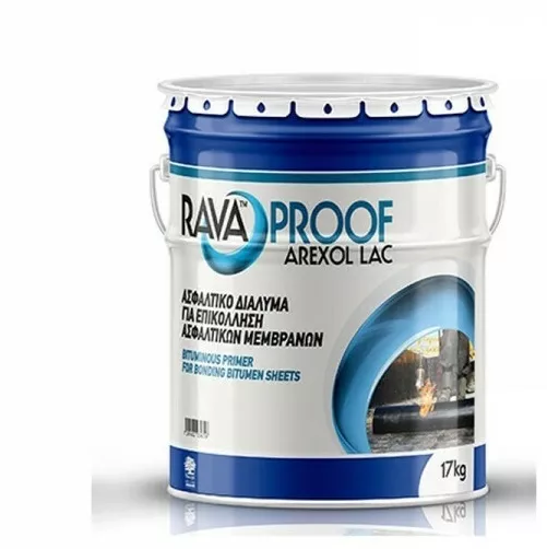 Στεγανωτικό Ravago Arexol Lac Επαλειφόμενο 17kg Μαύρο