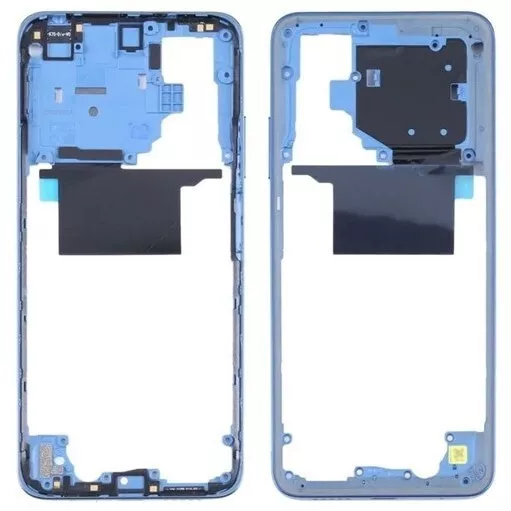 Μεσαίο Πλαίσιο Συμβατό με Xiaomi Poco M4 Pro 4G Μπλε