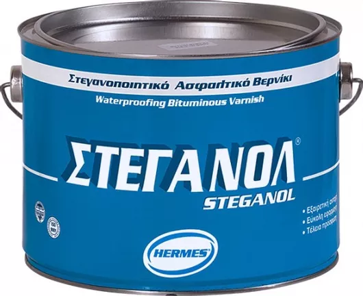 Στεγανωτικό Vitex Πίσσα Ασφαλτικό Βερνίκι Στεγανόλ Επαλειφόμενο 5lt Μαύρο