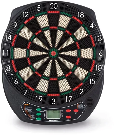 Ηλεκτρονικός Στόχος Win Max & 6 Βελάκια Σετ 7τμχ Μαύρο