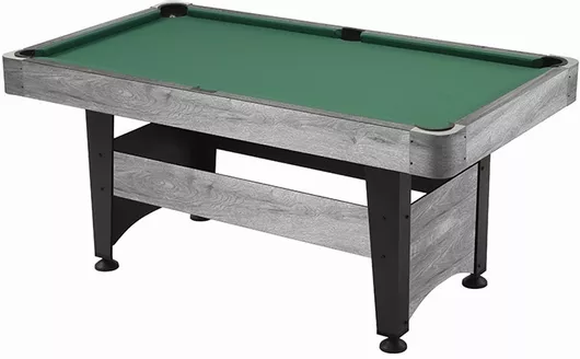 Τραπέζι Μπιλιάρδου Garlando Chicago 4 Αμερικάνικο 140x70x79cm & Αξεσουάρ Σετ 6τμχ Γκρι
