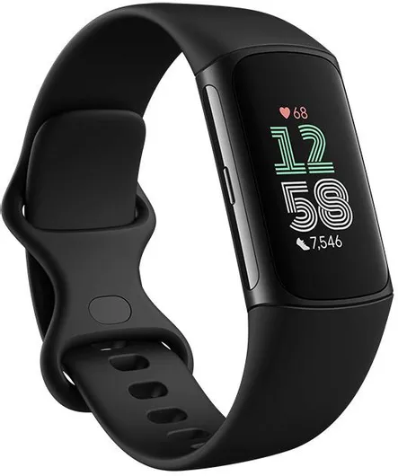 Activity Tracker Fitbit Charge 6 με Παλμογράφο Obsidian Black Aluminum