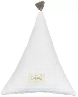 Διακοσμητικό Μαξιλάρι Κούνιας Bimbidreams Λευκό