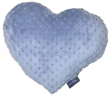 Διακοσμητικό Μαξιλάρι Κούνιας Nautica Καρδιά 33x38cm Μπλε