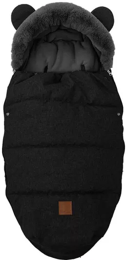 Ποδόσακος Καροτσιού Bebe Stars Γκρι