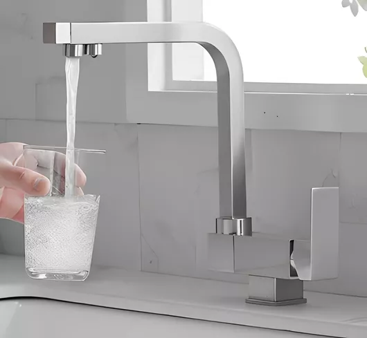 Μπαταρία Κουζίνας Bonken St-7003mn Σπαστή Τρίοδη Inox