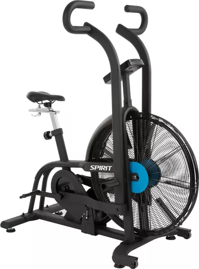 Ποδήλατο Γυμναστικής Spirit AΒ900 Spinning με Αντίσταση Αέρα Μαύρο
