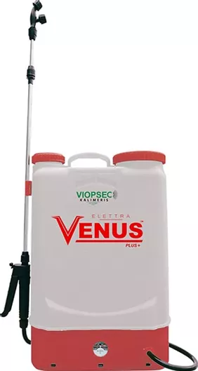 Ψεκαστήρας Viospec Elletra Venus Πλάτης Μπαταρίας με Χωρητικότητα 16lt