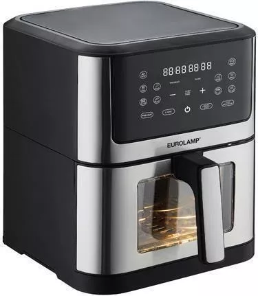 Φριτέζα Αέρος Eurolamp 300-70041 8lt Μαύρο