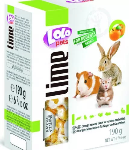 Διατροφικό Συμπλήρωμα Lolo Pets για Ινδικό Χοιρίδιο / Κουνέλι & Χάμστερ 190gr