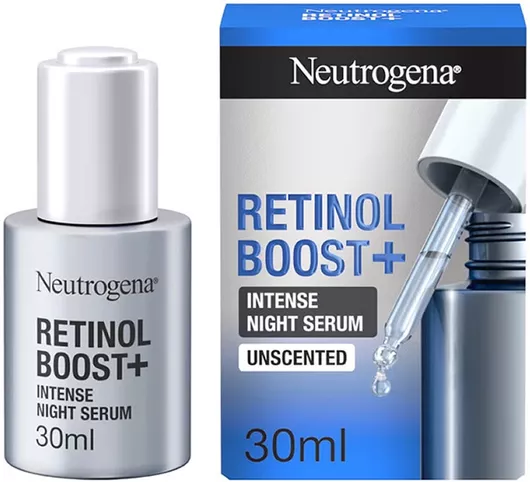Neutrogena Boost+ Intense Night Αντιγηραντικό Serum Προσώπου με Ρετινόλη 30ml