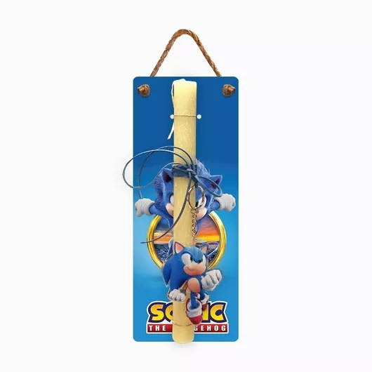 Πασχαλινή Λαμπάδα Jajala με Στολίδι Sonnik Runner 30cm Πολύχρωμο