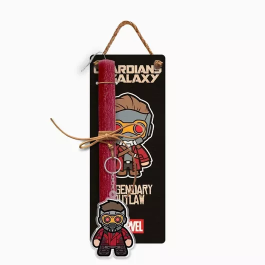 Πασχαλινή Λαμπάδα Jajala με Στολίδι Superhero Πολύχρωμο