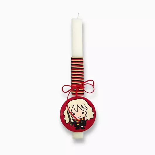 Πασχαλινή Λαμπάδα Jajala με Στολίδι Ερμιόνη 30cm Πολύχρωμο