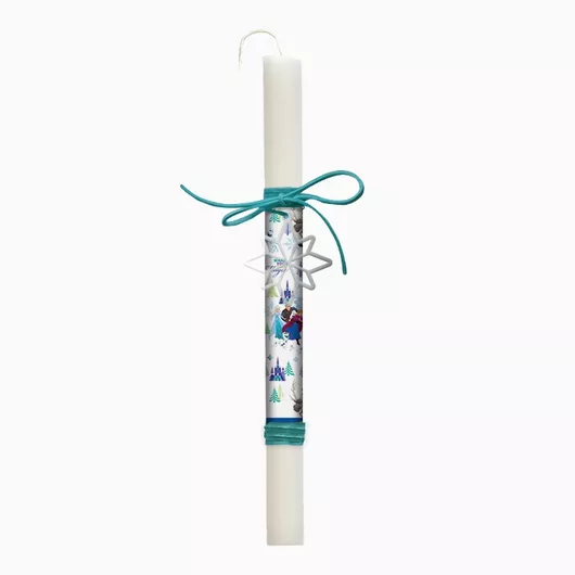 Πασχαλινή Λαμπάδα Jajala με Στολίδι Frozen Πολύχρωμο