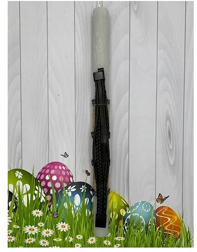 Πασχαλινή Λαμπάδα Βραχιόλι Ανδρικό 30cm Γκρι