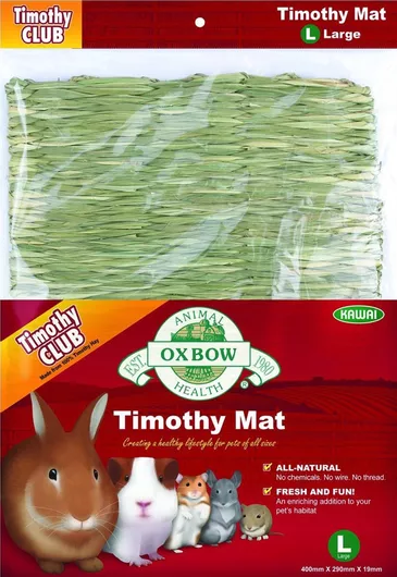 Λιχουδιά / Κρυψώνα Μικρών Ζώων Oxbow Timothy Club Mat Medium 27x19.50cm