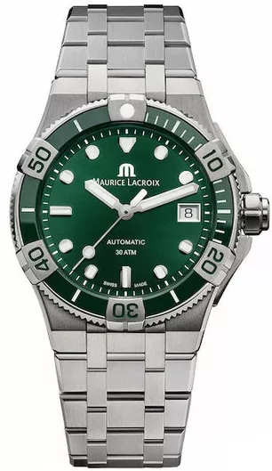 Γυναικείο Ρολόι Maurice Lacroix AI6057-SSL5F-630-D με Μεταλλικό Μπρασελέ Ασημί