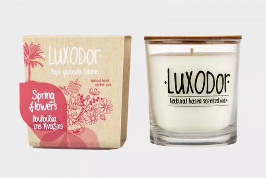 Αρωματικό Κερί Σόγιας σε Βάζο 180gr