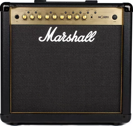 Ενισχυτής Ηλεκτρικής Κιθάρας Marshall MG50GFX Combo 1 x 12" 50W Χρυσό