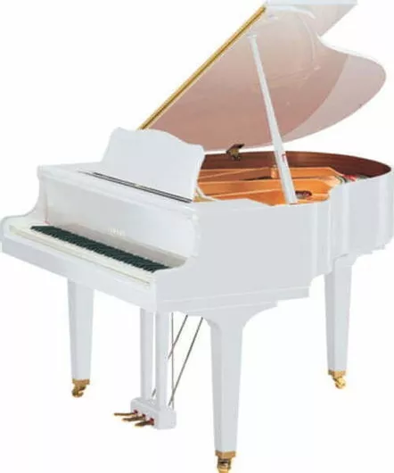 Κλασσικό Πιάνο Yamaha GB1K με Ουρά με 88 Βαρυκεντρισμένα Πλήκτρα Λευκό