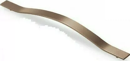 Λαβή Επίπλου Convex 407 από Μέταλλο Νίκελ Ματ 242mm Απόσταση Κέντρων 192mm