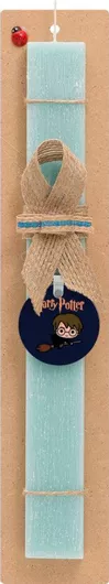 Πασχαλινή Λαμπάδα Harry Potter Kid Σετ με Ξύλινο Μπρελόκ Αρωματική Τιρκουάζ