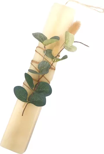 Πασχαλινή Λαμπάδα Melia Χειροποίητη