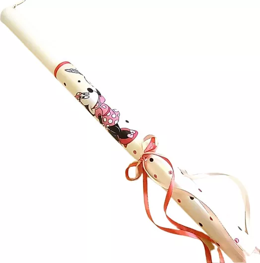 Πασχαλινή Λαμπάδα Melia Χειροποίητη Minnie