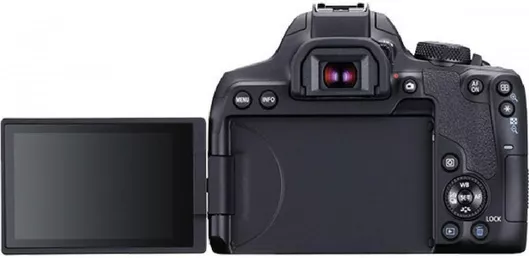 Φωτογραφική Μηχανή Canon DSLR EOS 850D Crop Frame Kit EF-S 18-135mm F3.5-5.6 IS USM Μαύρο