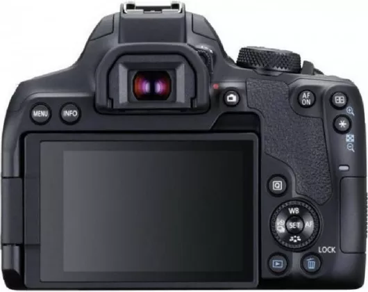 Φωτογραφική Μηχανή Canon DSLR EOS 850D Crop Frame Kit EF-S 18-135mm F3.5-5.6 IS USM Μαύρο