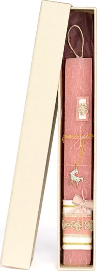 Πασχαλινή Λαμπάδα Πλακέ Κρεμαστό Μονόκερο