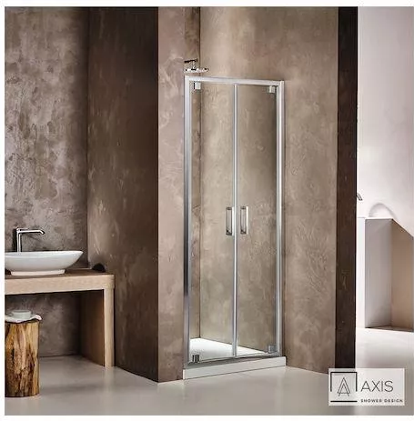 Διαχωριστικό Ντουζιέρας Axis P2X90C-100 Ανοιγόμενη Ελεύθερη 87-91x185cm