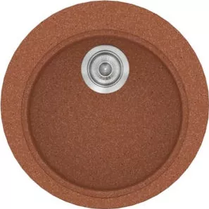 Νεροχύτης Κουζίνας Sanitec Classic 316 48x18x48cm Granite Terracotta