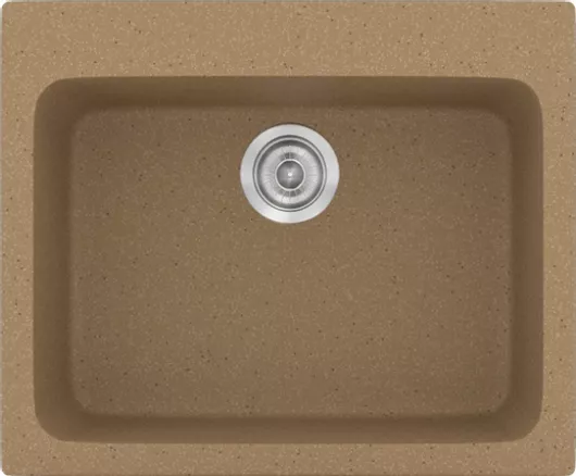Νεροχύτης Sanitec Classic 331 Ένθετος 60x50cm Γρανίτης Celtic Stone