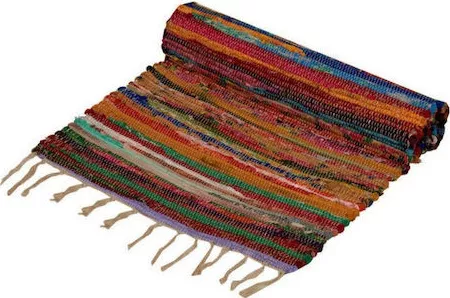 Χάλι Κουρελού Διάδρομος με Κρόσια 60Χ190cm