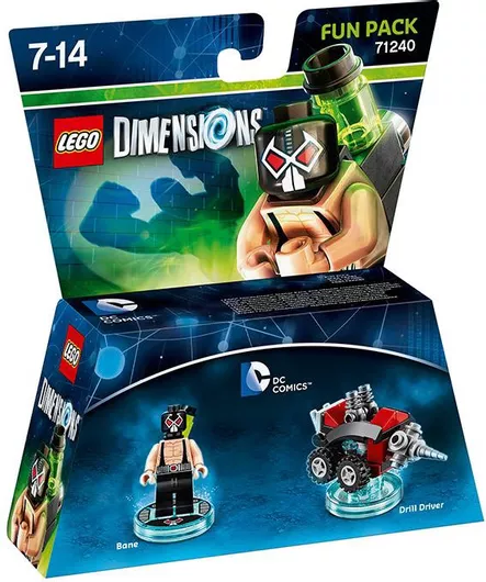 Lego Dimensions DC Comics: Bane & Drill Driver Fun Pack για 7+ Ετών #71240