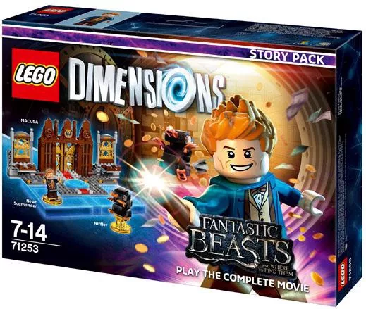 Lego Dimensions Fantasic Beasts: Newt Scamander & Niffler Story Pack για 7+ Ετών #71253