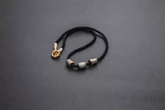 Γυναικείο Κολιέ 90ος Ψαλμός με Κορδόνι